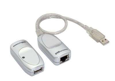 USB Verl&auml;ngerung bis 60m &uuml;ber RJ45 Cat. 5e Kabel, Aten UCE60