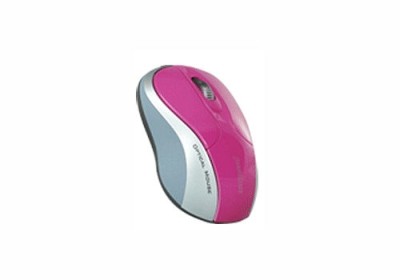 Maus f&uuml;r Notebooks, Perixx PERIMICE-401 U Pink, optisch, USB, pink