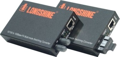 Longshine Ethernet Media Converter 10/100 TP zu 100 LWL(SC), LCS-C842MC