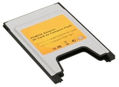 PCMCIA an CompactFlash I Adapter, Delock 91051
