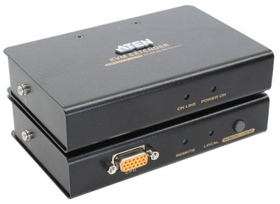 Konsolen-Extender ATEN CE250A, 1PC-> 2 Arbeitspl&auml;tze, bis 150m