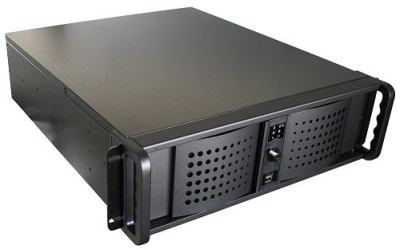 19` Industrie PC-Geh&auml;use 3HE Fantec TCG-3830KX07A-1 schwarz, ohne Netzteil