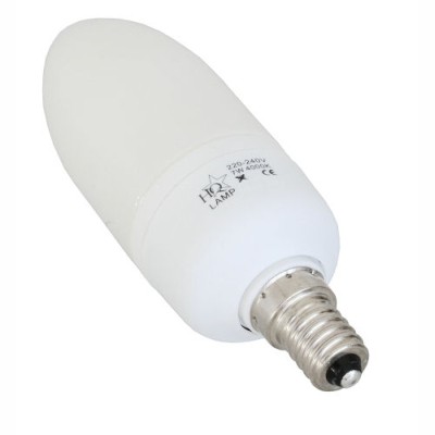 No Name / Sonstiges Energiesparlampe, Kerze, 7 Watt, E14, 2700K