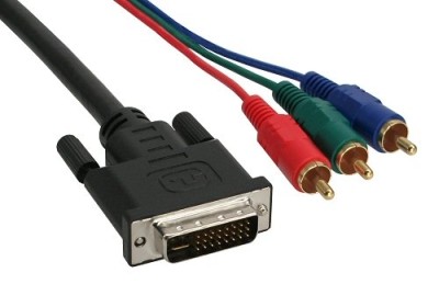 InLine&reg; DVI-I Kabel 24+5 Stecker 3x Cinch RGB, 2m