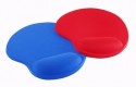 Maus-Pad mit Gel-Handgelenk-Auflage, blau