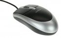 Maus, Perixx PERIMICE-201 UP B, optisch, USB&PS/2, silber/schwarz
