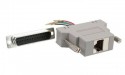 Adapter 25pol SubD Suecker an RJ 45 Buchse