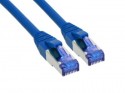 Patchkabel Cat.6(A) S-STP/PIMF, InLine�, halogenfrei 500MHz, blau, 7,5m