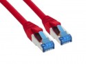Patchkabel Cat.6(A) S-STP/PIMF, InLine�, halogenfrei 500MHz, rot, 1m