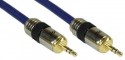 Klinken-Kabel InLine�, PREMIUM, 3,5mm St/St, 3m