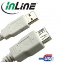 InLine USB 2.0 Verl�ngerungskabel 1,8m, A-A