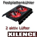 Xilence aktiv HDD-K�hler, 2 L�fter