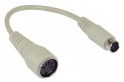 Adapter PS/2 Stecker an 5pol DIN Buchse