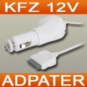 iPod KFZ 12V Ladeger�t weiss, f�r IPOD/IPHONE