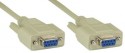 Serielles Kabel, InLine�, 9pol Bu/Bu, 1:1 belegt, 3m