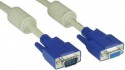 S-VGA Verl�ngerung, InLine�, 15pol HD St/Bu, beige, 0,5m