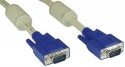 S-VGA Kabel, InLine�, 15pol HD St/St, beige, 7m