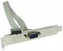 Serielles Slotblech, InLine�, 9-pol Stecker an 10-pin Buchsenleiste