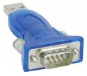 USB -> Seriell Adapter, InLine�, Stecker A an 9pol Sub D Stecker, mit USB Verl�ngerung 0,2m