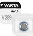 10 St�ck Varta Knopfzelle Silberoxid - Uhrenbatterien, 1 St�ck Blister - Varta (V389/SR54)