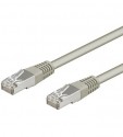 CAT 5e Netzwerkkabel, (lose Ware), 2xRJ45 Stecker, foliengeschirmt CAT 5-5000 FTP grau 50m