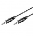 Audio-Video-Kabel 1,5m, lose Ware, 3,5mm stereo St.>3,5mm stereo St.