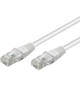CAT 5e Netzwerkkabel, (lose Ware), 2xRJ45 St., UNGESCHIRMT CAT 5-3000 UTP wei� 30m