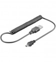 mini-USB Spiral-Verl�ngerungskabel, 