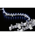 Flexible LED-Leiste mit 18 LEDs, warm weiss, 12V DC (50mA)