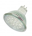 LED Strahler, (LED Beleuchtung), Best�ckt mit 24 superhellen LED�s LED SPL MR16 wei� 24 LEDs 250 LUX