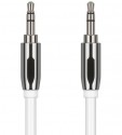 Cabstone verbindet iPod/iPhone mit Autoradios, mobil. Lautsprech, 3.5mm-Doppelklinke - 1.5m - Chromstecker