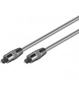 Lichtwellenleiterkabel 2,0m, lose Ware, Toslinkstecker>Toslinkstecker � 6,0mm