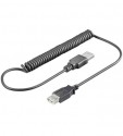 USB Spiral-Verl�ngerungskabel, (lose Verpackung)