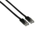 Patchkabel flach, UTP, InLine�, Cat.6, schwarz, 15m
