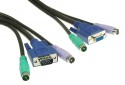 KVM Kabelsatz, ATEN VGA, PS/2, 2L-5005P/C, L�nge 5m