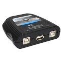 USB Data Switch, 1 USB Ger�t an 2 PC's, manuell