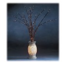 Vase m.Fiberoptikzweigen 3308-220
