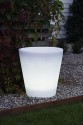 Beleucht.Blumenk�bel gro� wei� 7638-000