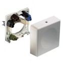 ABL Ger�teanschlu�dose UP u. AP 2504210 mit schraubenlosen Klemmen