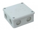 Abzweigdos.92x92x45 grau/Gewinde M25 507