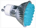 LED Lampe 38LED GU10 blau GU1038-b blau