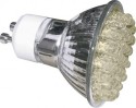 LED Lampe 38LED GU10 warmwei� GU1038 ww