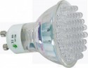 LED Lampe 48LED GU10 wei� GU1048 weiss