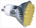 LED Lampe 38LED GU10 gelb GU1038-y gelb
