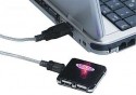 USB-Hub  MicroSize , 4-Port, 2.0