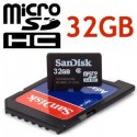 SanDisk SD 32GB micro SDHC Memory Card, SD Card Adapter