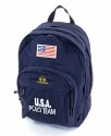 Mode-Rucksack La Martina gro�, micro, blau