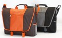 Moderne Laptop-Tasche Kurierta 15 ,polyester, braun/orange