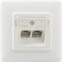 Anschlu�dose UAE-Cat.5e-8/8 UP reinwei� 135112070