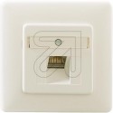Anschlu�dose UAE-Cat.6A iso-8 UP wei� 136102030